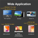 Wireless Mouse Bluetooth Mouse Wireless Computer Mouse RGB Rechargeable Ergonomic LED Backlit Mause Silent Mice For Laptop PC - Image 6