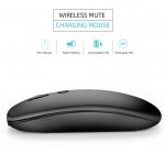 Wireless Mouse Computer Bluetooth Mouse Silent PC Mause Rechargeable Ergonomic Mouse 2.4Ghz USB Optical Mice for Laptop PC - Image 2