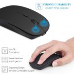Wireless Mouse Computer Bluetooth Mouse Silent PC Mause Rechargeable Ergonomic Mouse 2.4Ghz USB Optical Mice for Laptop PC - Image 5