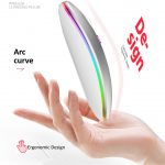 Wireless Mouse RGB Bluetooth Computer Mouse Silent Rechargeable Ergonomic Mause With LED Backlit USB Optical Mice For PC Laptop - Image 5