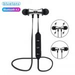 XT11 Magnetic Adsorption Wireless Earphone Bluetooth 4.2 In-Ear Sports Headphone Stereo Earpiece with Mic For iPhone Xiaomi